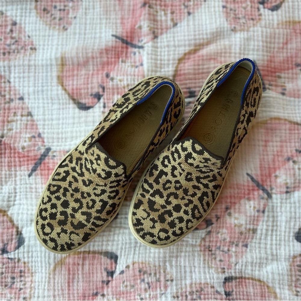 ROTHY’S Leopard Print Slip-On Sneakers - Picture 3 of 5